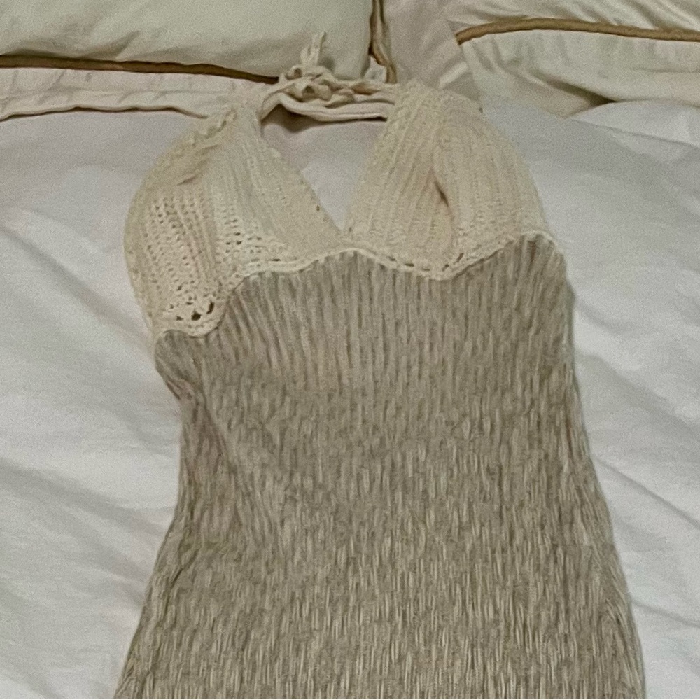 Xs - Luxury brand Poema swim cover up / maxi dress